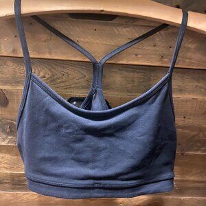 LULULEMON Y FLOW BRA. Black